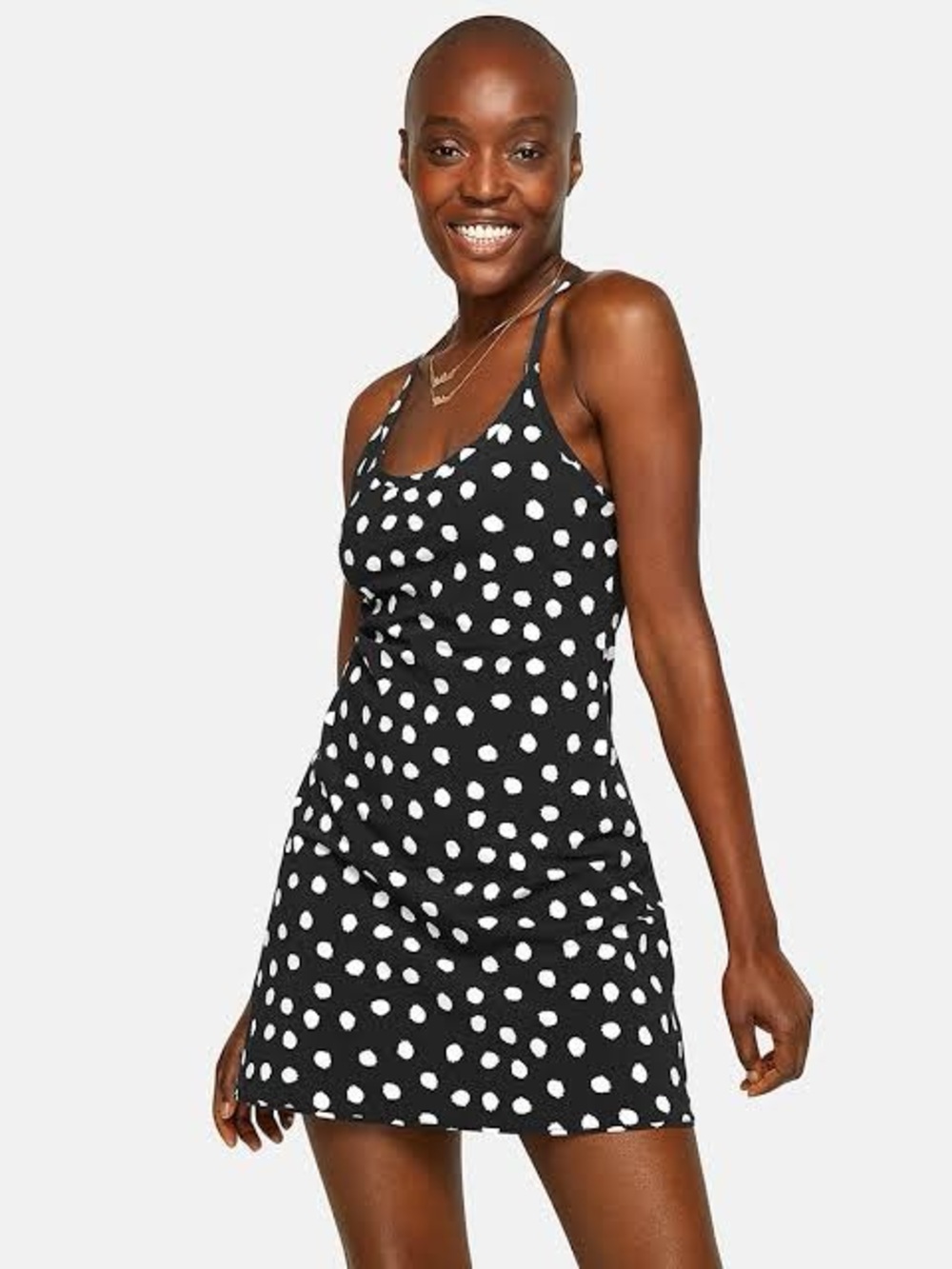 Outdoor Voices Original Exercise Dress - Lightspeed Polka (L)